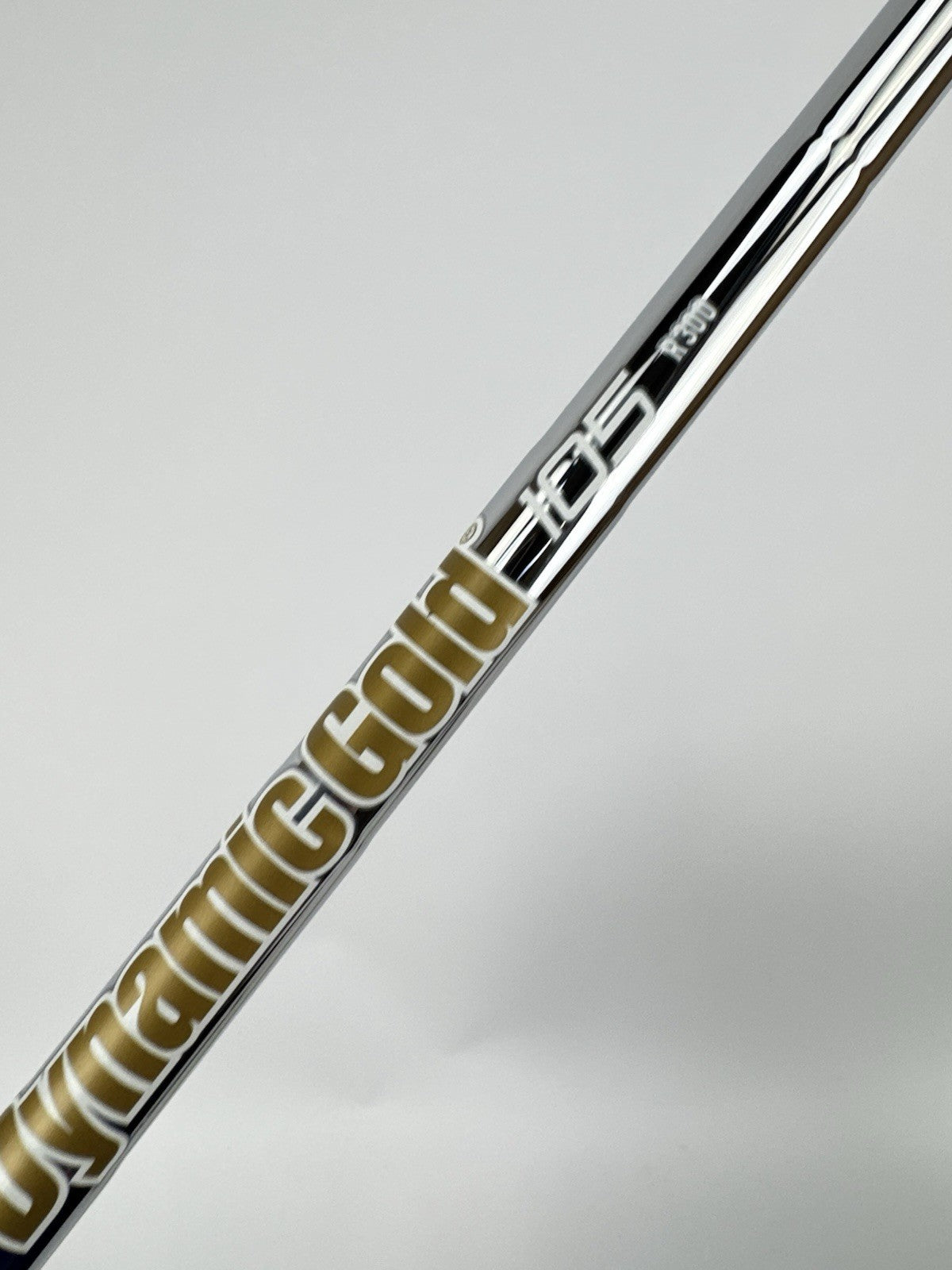 Dynamic Gold 105 Iron Shaft R300 Regular Flex Steel 35.5” /0.355 Tapered /323684