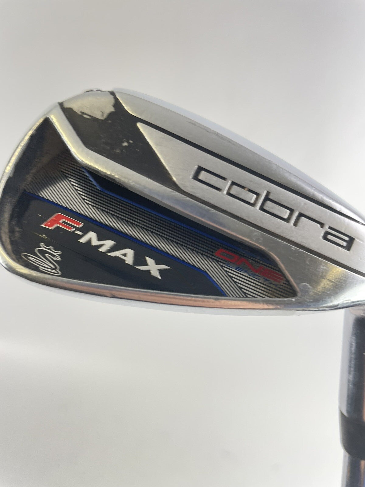 Cobra F Max One Length Pitching Wedge Regular Flex Steel /Lamkin Crossline/106252