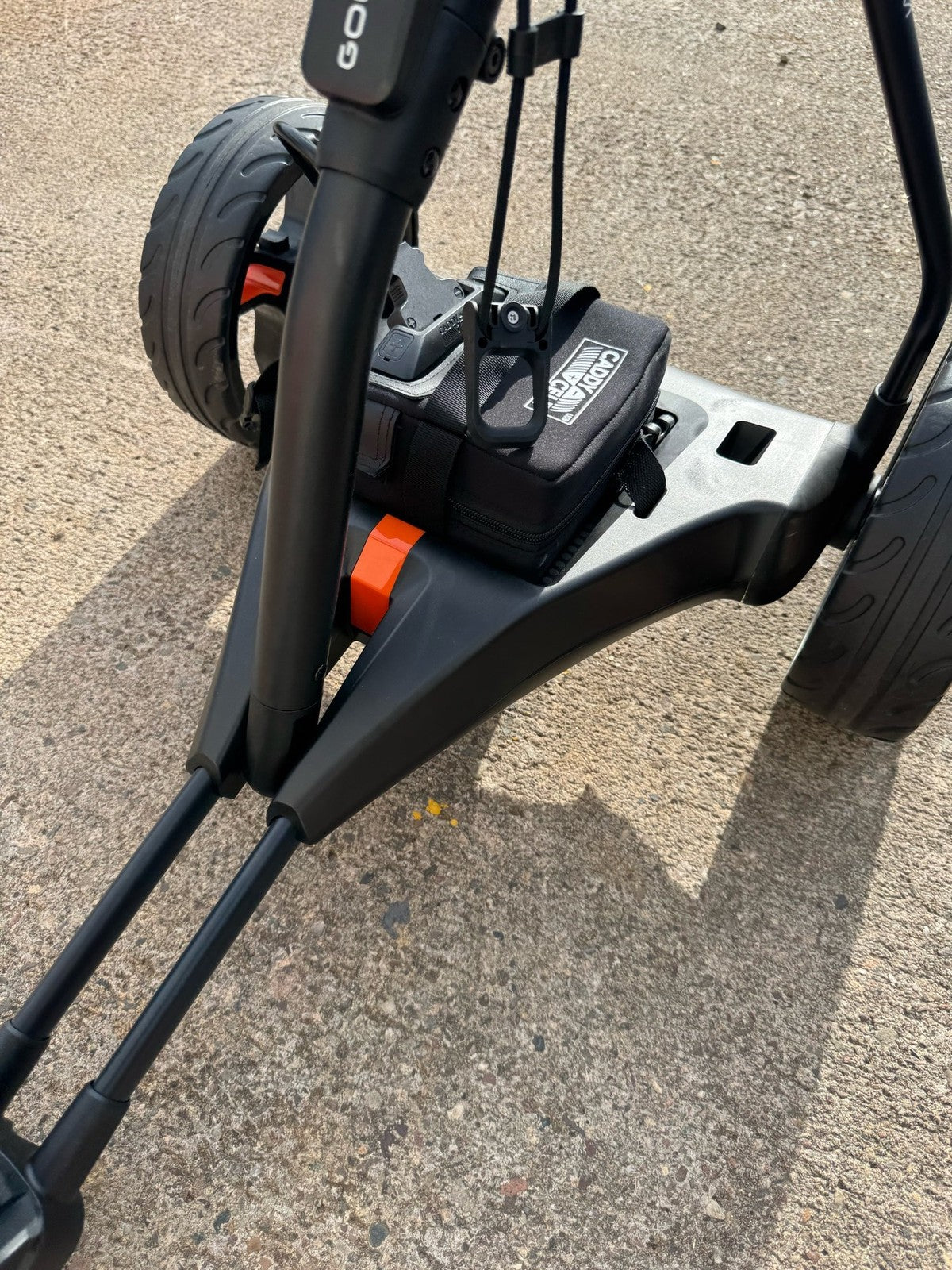 Golf Stream GX7 Electric Golf Trolley 3 Wheel Lithium Battery Excellent 1/374132