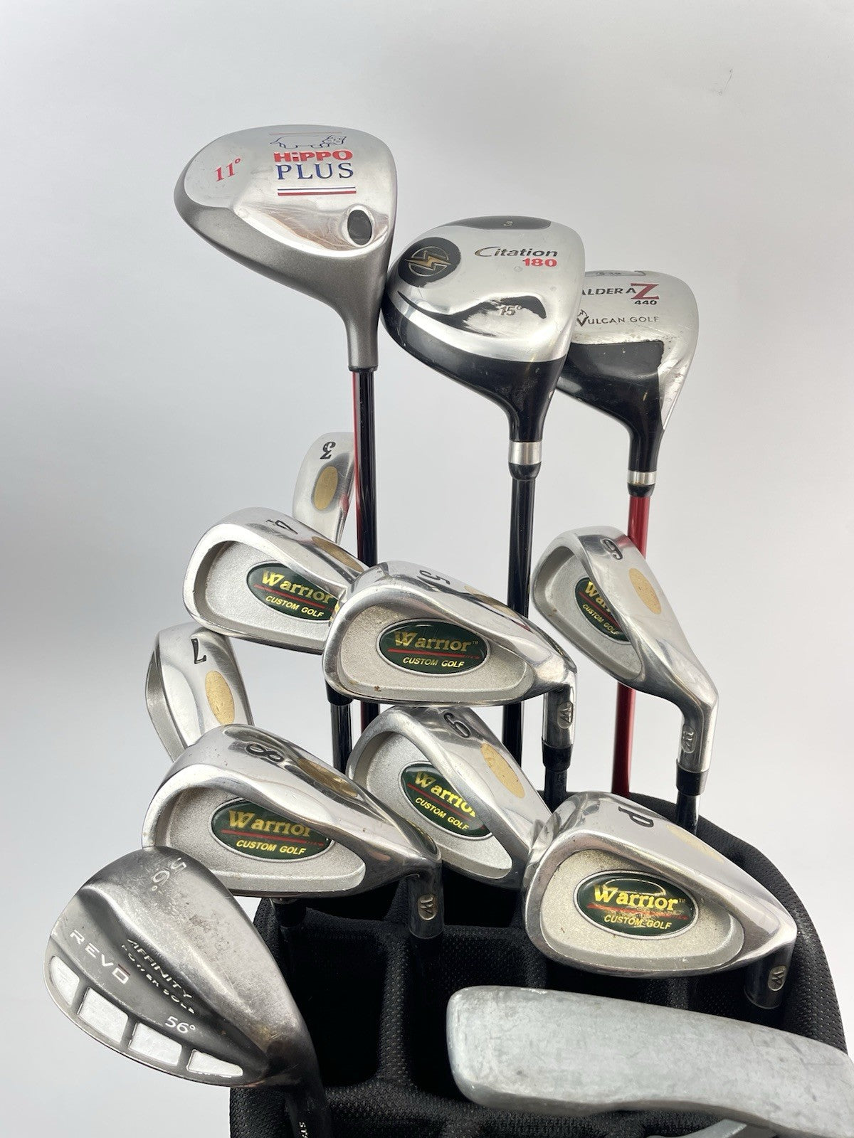Mens Golf Package Set 13 Clubs Regular Flex/Right /Ping Cart Bag /-1/2” /285470