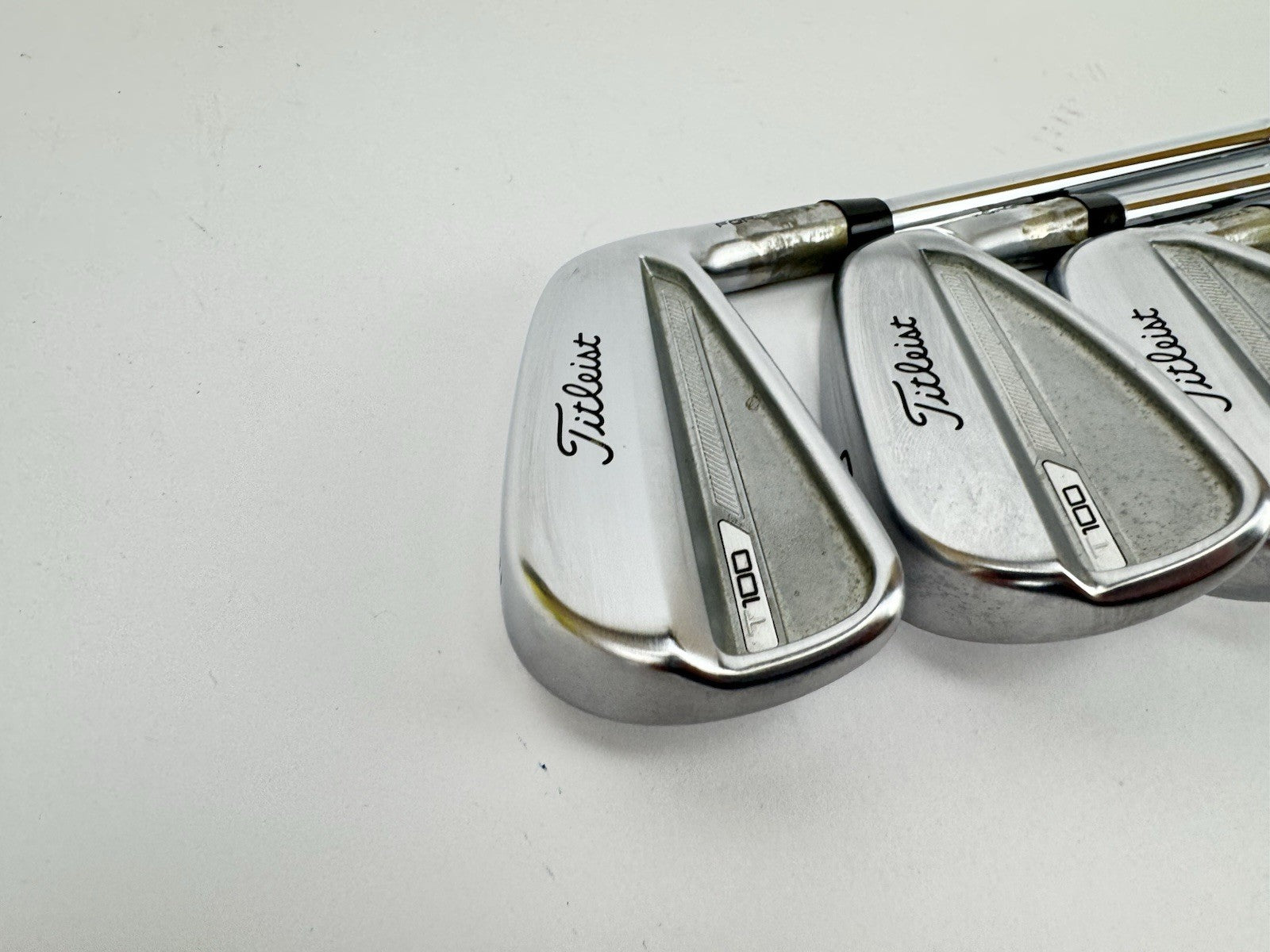 Titleist T100 Irons 6,8+PW DG Mid 115 S300 Stiff Steel /New Shafts + Grips/325761
