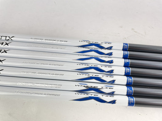Matrix Ozik Iron Shaft Set White Tie (7) X4 60S Stiff Graphite 42”/0.370/138360