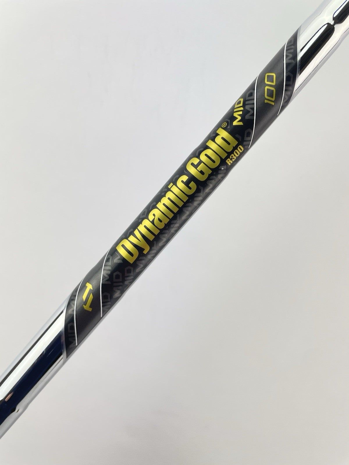 Dynamic Gold Mid 100 Iron Shaft R300 Regular Flex Steel 35.5" /0.355 /316130