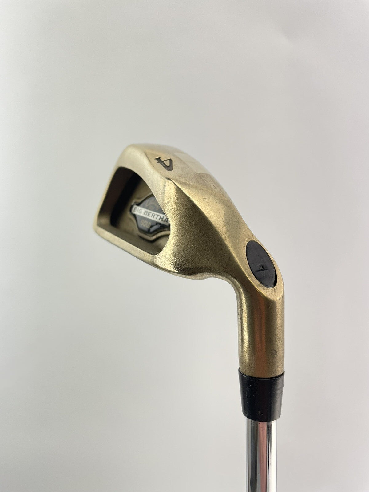 Callaway Gold 4 Iron Big Bertha Regular Flex Steel /Right /New Grip /215323