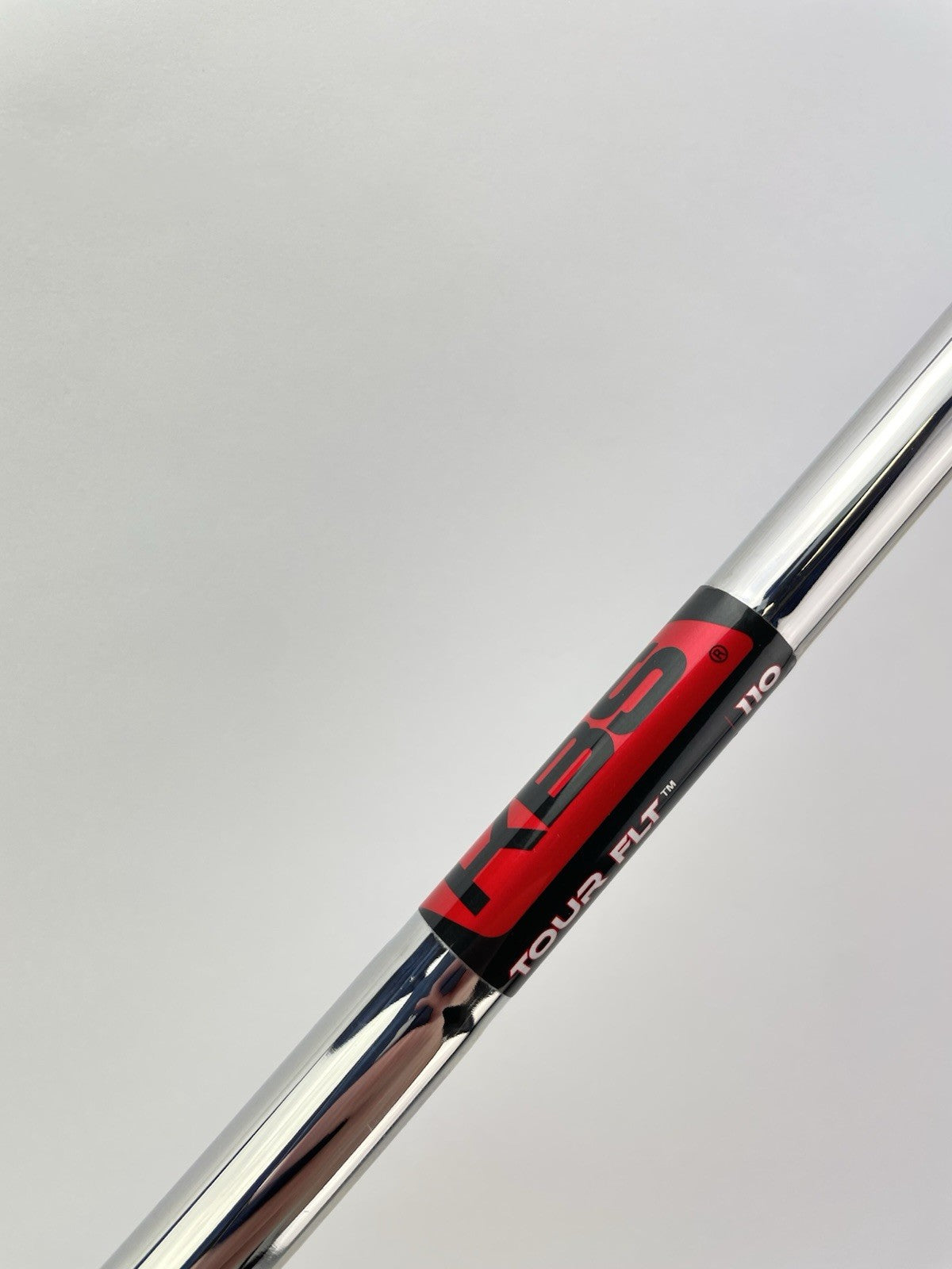 KBS Tour FLT Iron Shaft 110 Regular Flex Steel 35.25” /0.355 Tapered /289684