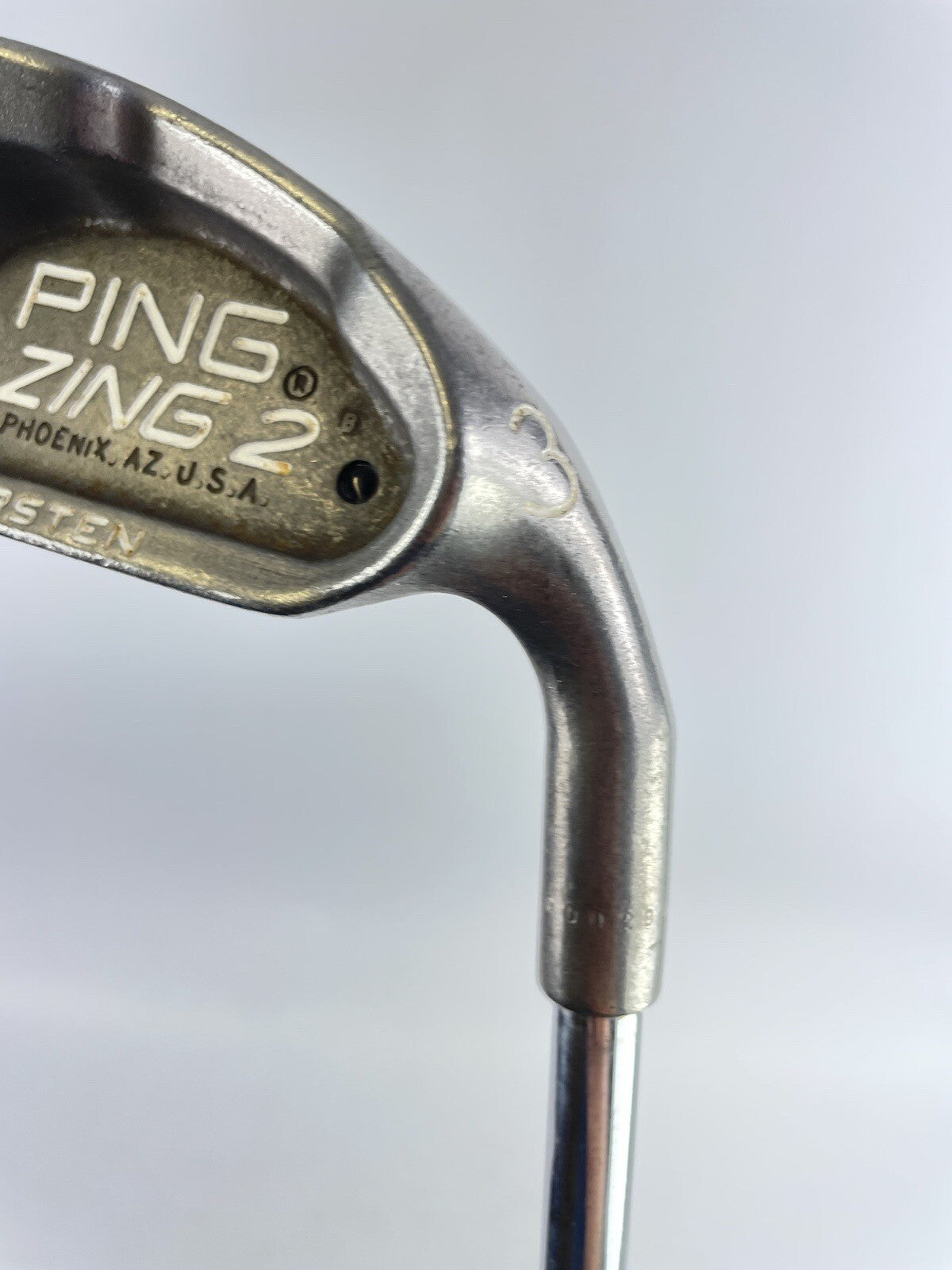 Ping Zing2 3 Iron Black Dot Stiff Flex Steel /Right Handed /New Grip /92274