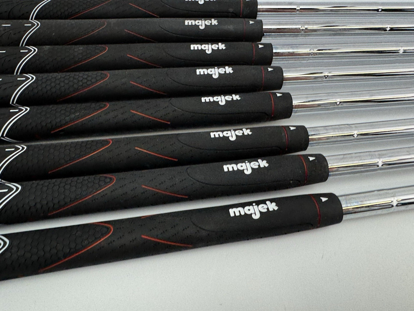 Senior Iron Shaft Set True Temper Steel (8) 0.370 Parallel /Midsize Grips/338911