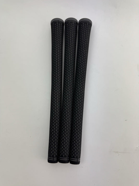 Lamkin Crossline Golf Grips (3) 360 Standard /Black/Grey /Pulled /333560