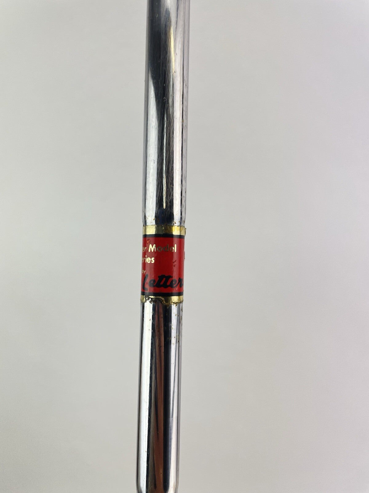 Golden Goose Brass Putter Blade John Letters 35" /Right Handed /New Grip /1768614
