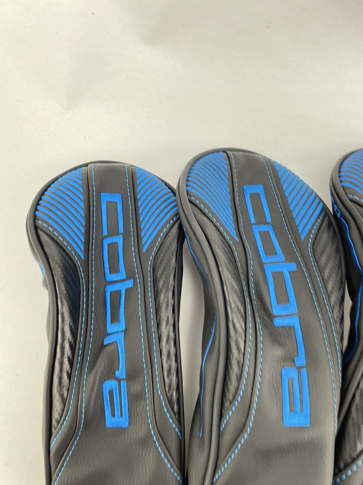 King Cobra Headcover Set (4) Driver + 3 X Fairways /Black/Blue /New3