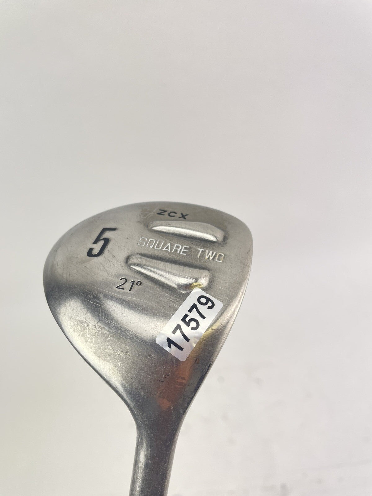 Mens Golf 5 Wood 21* Square Two Regular Steel /Right Handed /New Grip /1757918
