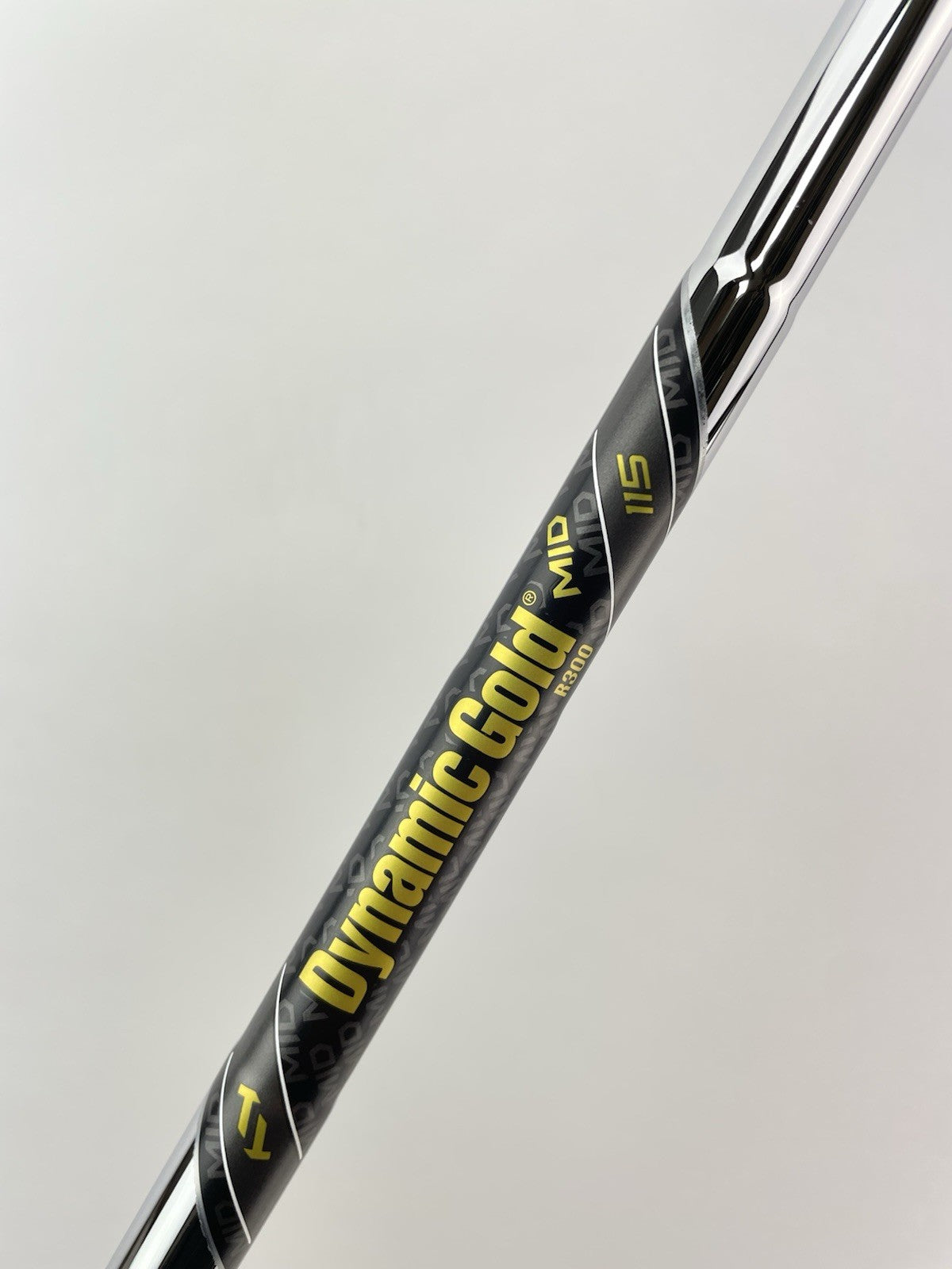 Dynamic Gold 115 Iron Shaft Mid R300 Regular Flex Steel 35.75” /0.355 /253394