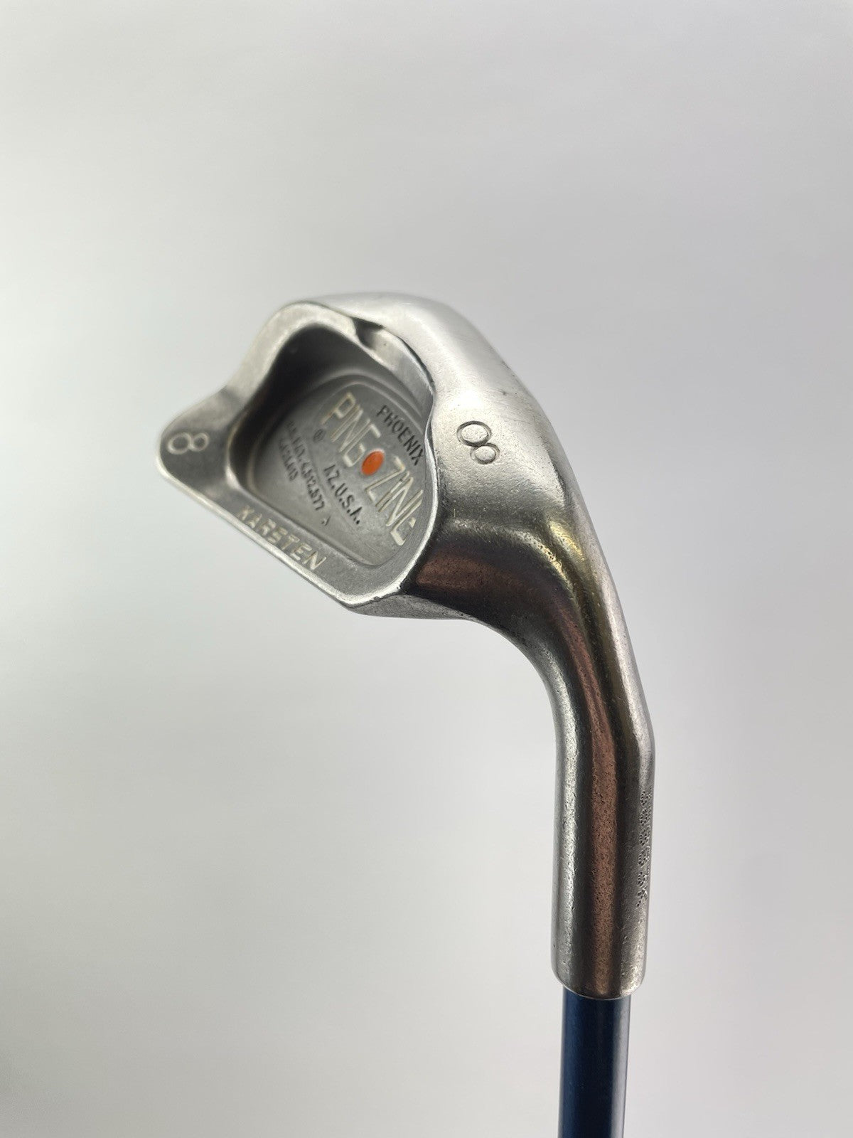 Ping Zing 8 Iron Orange Dot Stiff Flex Graphite /Right /New Midsize Grip /271572