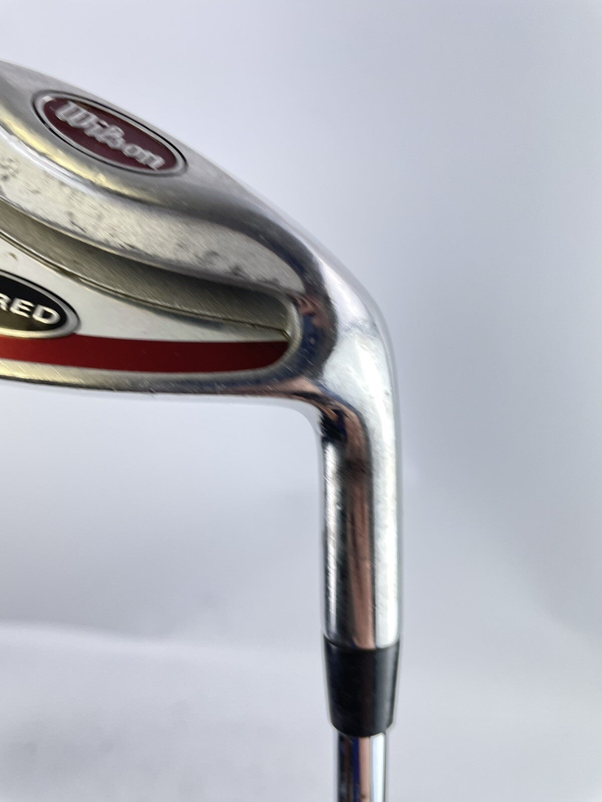 Wilson Golf 6 Iron Deep Red Regular Steel /Right /New Grip /71703