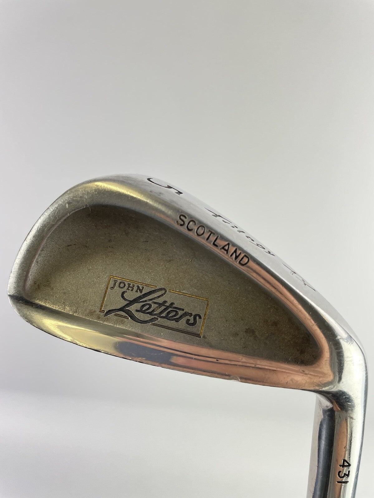 John Letters 5 Iron Trilogy TX Regular Steel /Right handed /New Grip /57452
