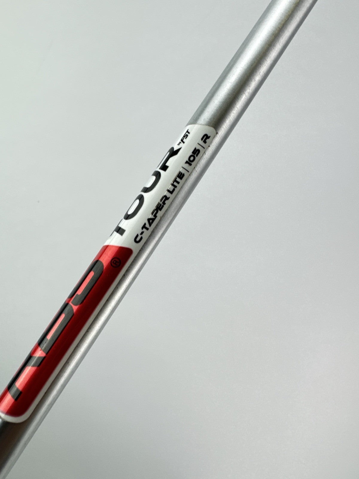 KBS Tour C-Taper Lite Iron Shaft 105 Regular Flex Steel 35.5/0.355 Tapered/291705