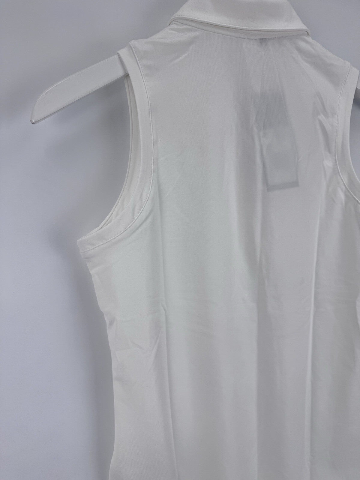 adidas Ultimate365 Women’s Golf White Sleeveless Polo Shirt Size XS/ 317926