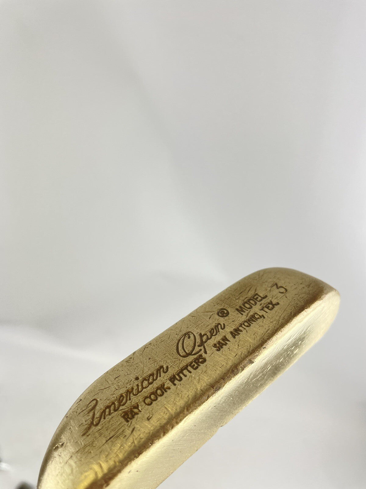Ray Cook Blade Putter American Open Texas 34.5” /Right /New Grip /75602