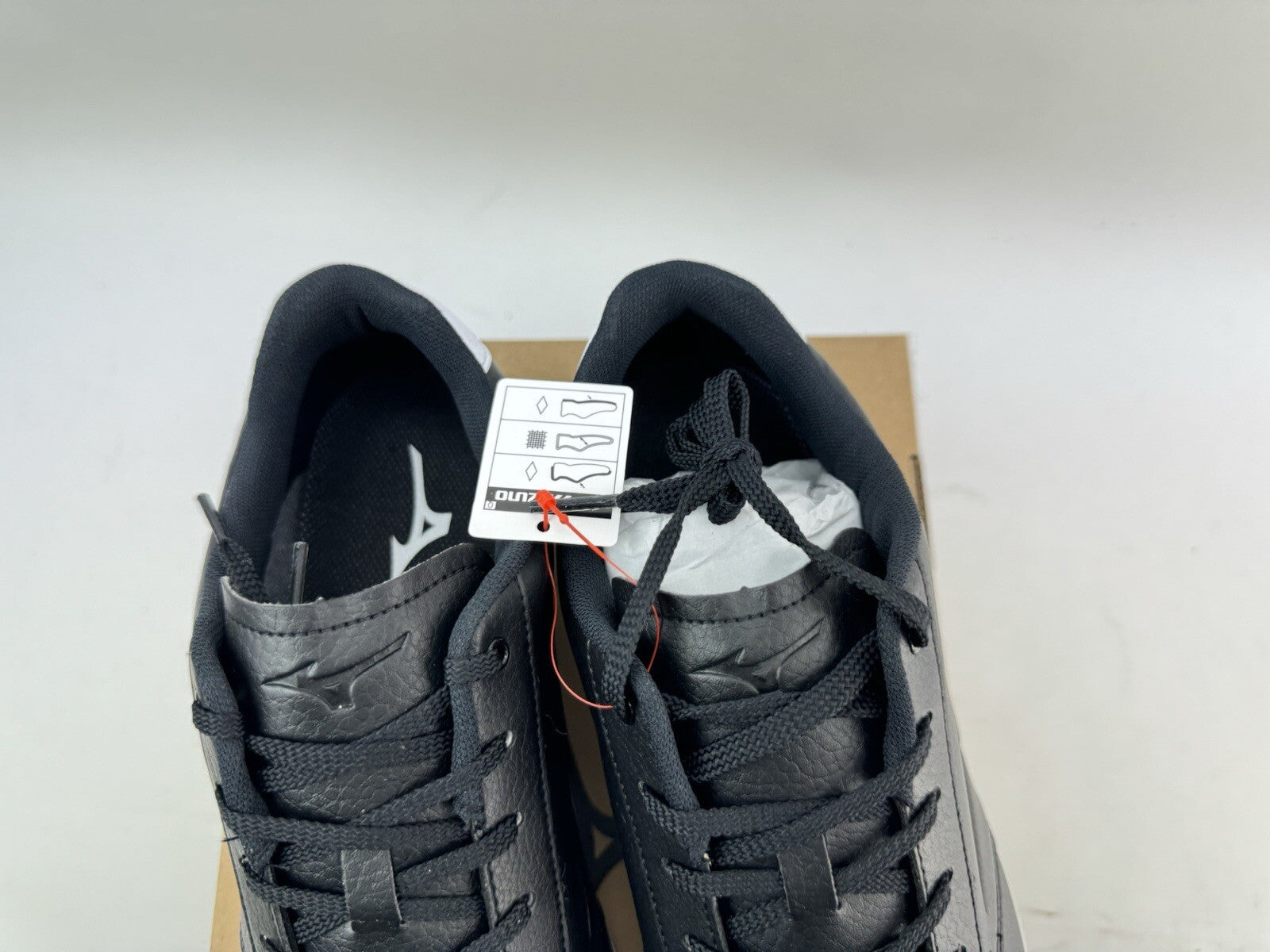 Mizuno Waterproof Golf Shoes G Style UK 7.5 /Spikeless /Black /New /196129