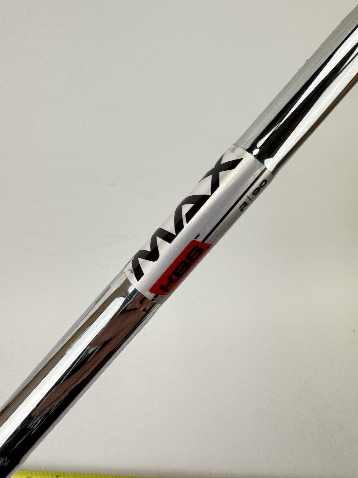 KBS Max 90 Iron Shaft Regular Flex Steel 35.25” /0.370 Parallel /345910