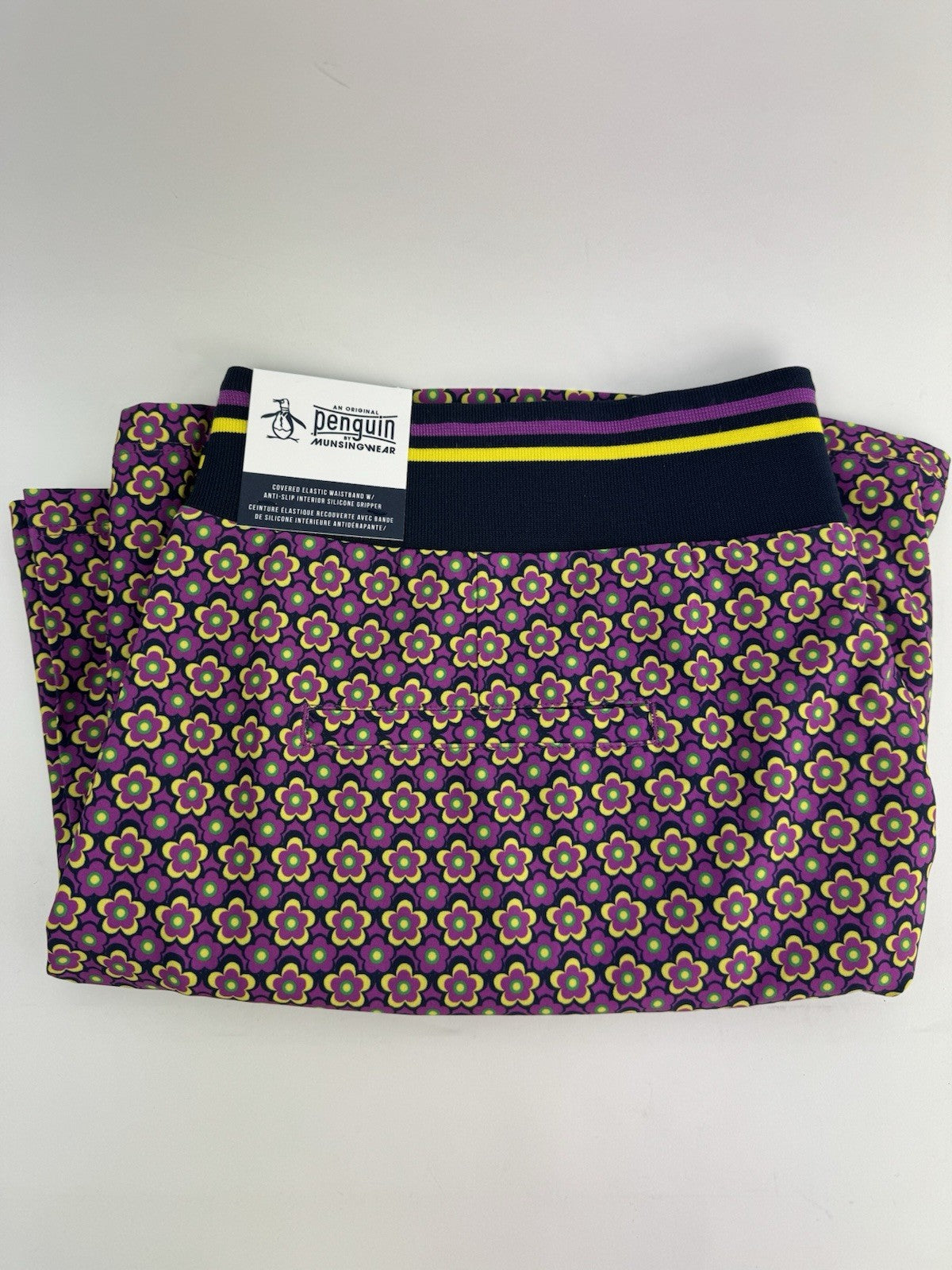 Original Penguin Women’s Floral Print Pull On Pleated Skort Size XL/ 311170