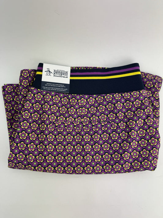 Original Penguin Women’s Floral Print Pull On Pleated Skort Size XL/ 311170
