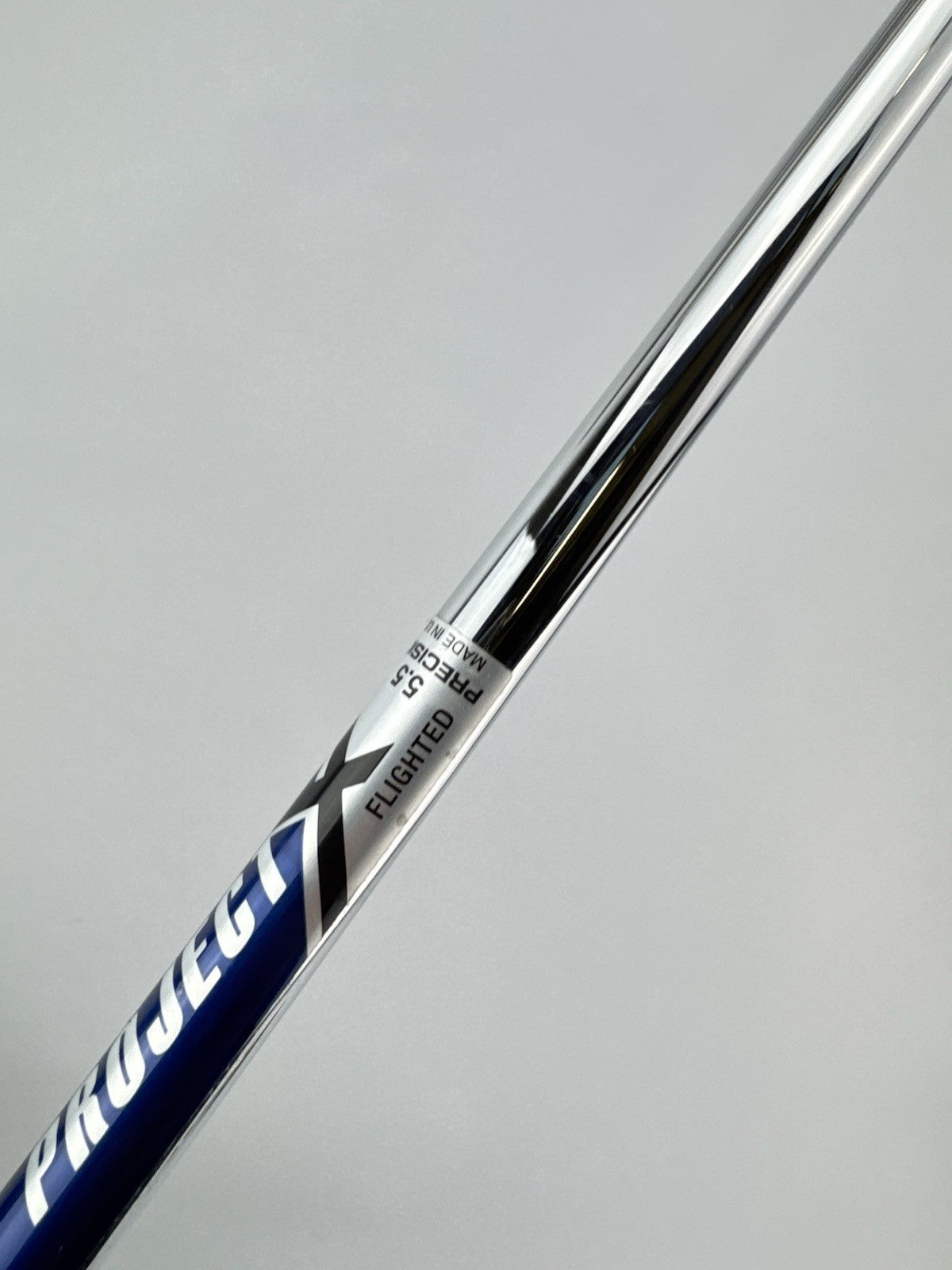 Project X Flighted Iron Shaft Regular Flex Steel 35.5” /0.355 Tapered /308846