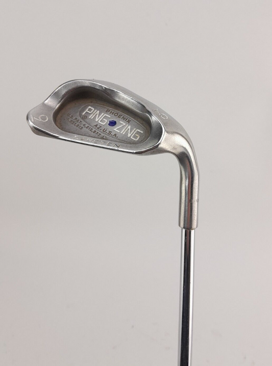 Ping Zing 9 Iron Green Dot Regular Flex Steel /Right Handed /Lamkin /167850