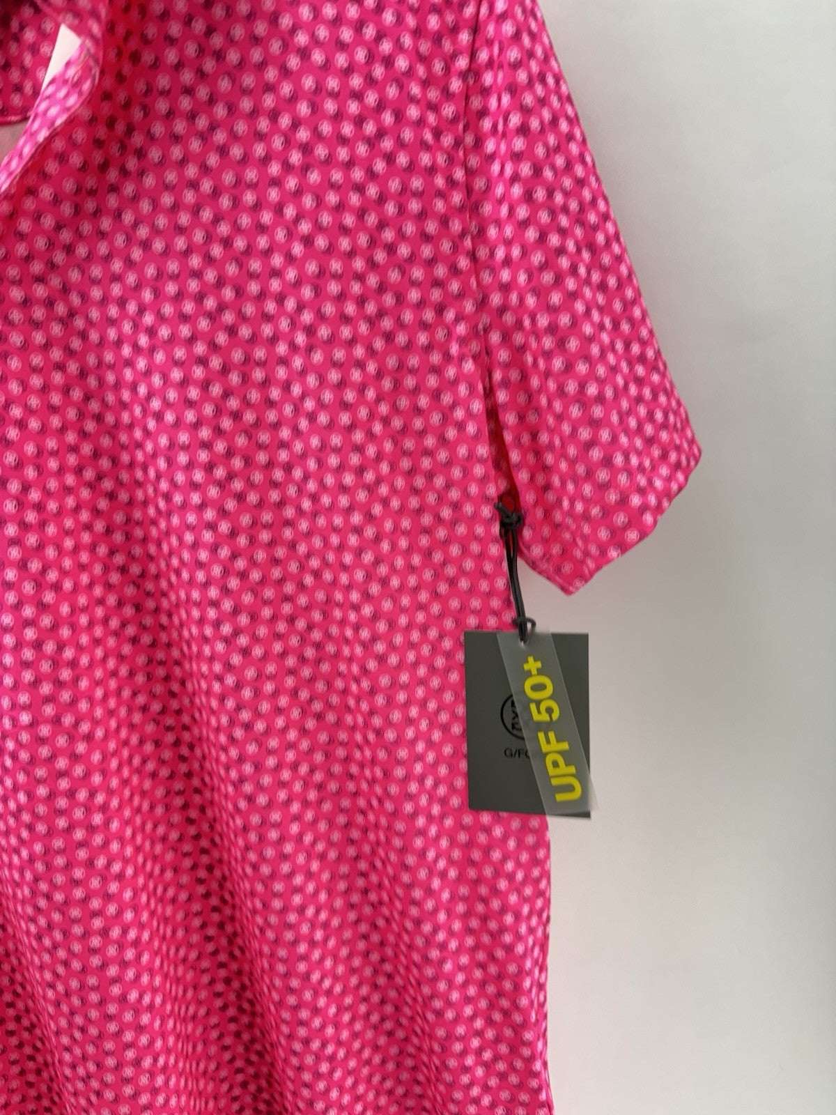 G Fore Golf Polo Shirt Triple Circle G’s Mens UK Small /Pink /New /294765