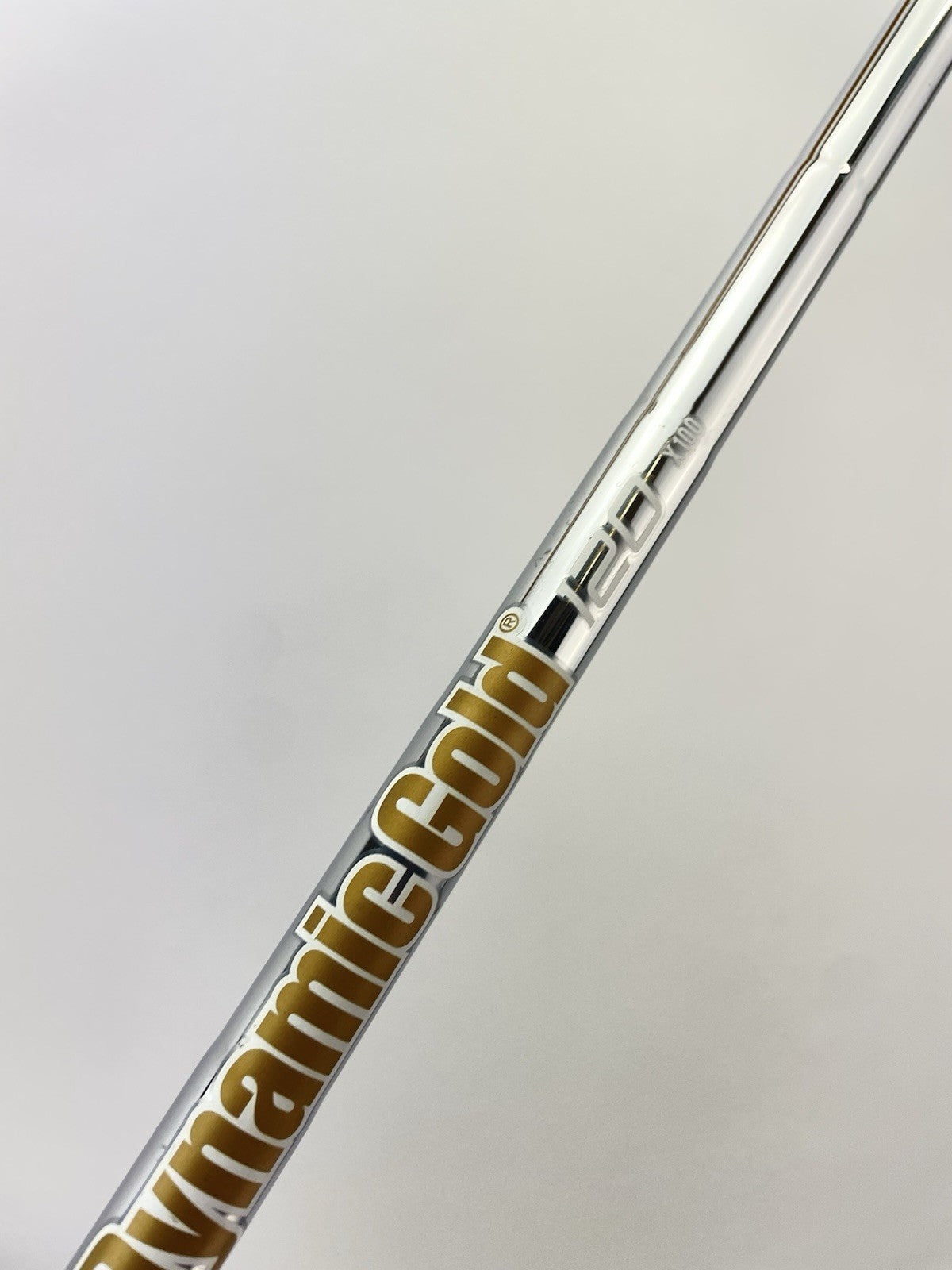 Dynamic Gold 120 Iron Shaft X100 X Flex Steel 35.5” /0.355 Tapered /299254