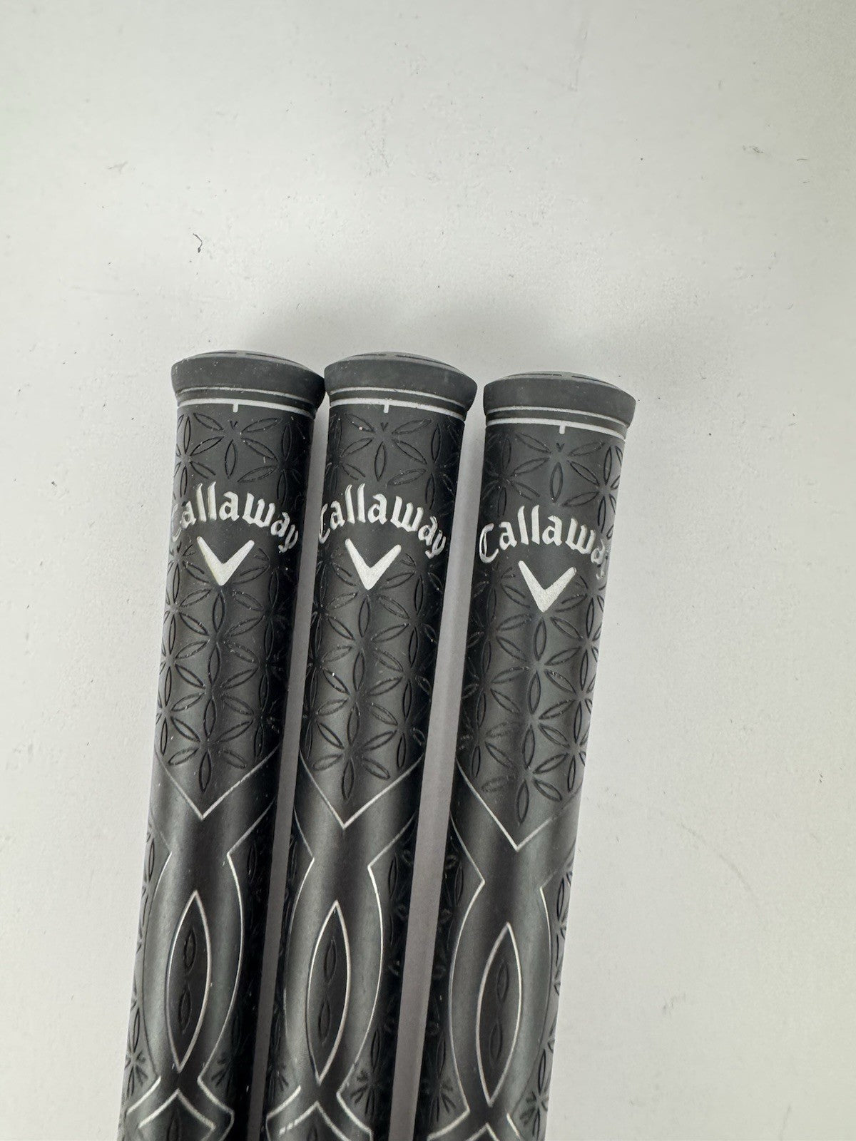 Callaway Ladies Golf Grips (3) Black /Rubber /Pulled /340013