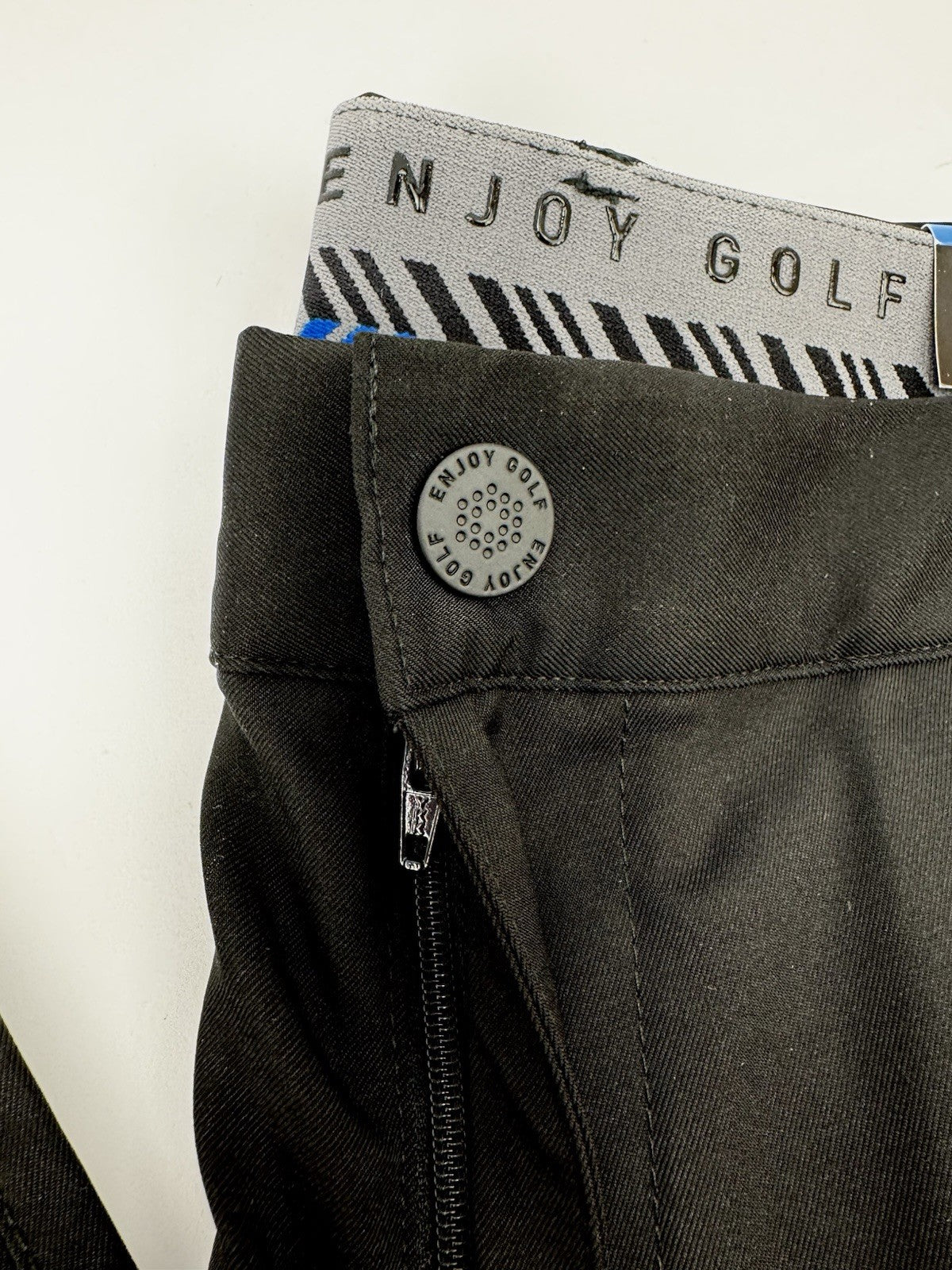 Puma Dealer Tailored Fit Trousers Men's Size 32/34 Black Golf Pants/353945