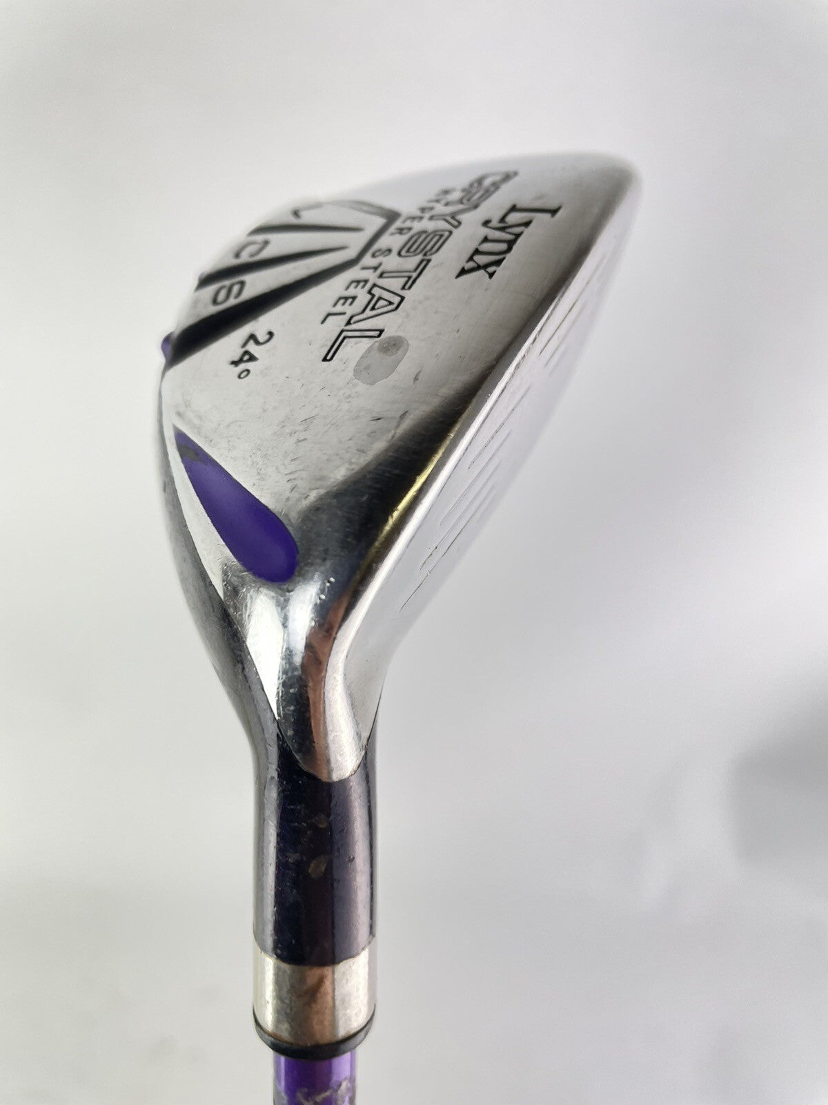 Lynx Ladies 4 Hybrid 24* Crystal Ladies Graphite /Right Handed /Golf Pride/143136
