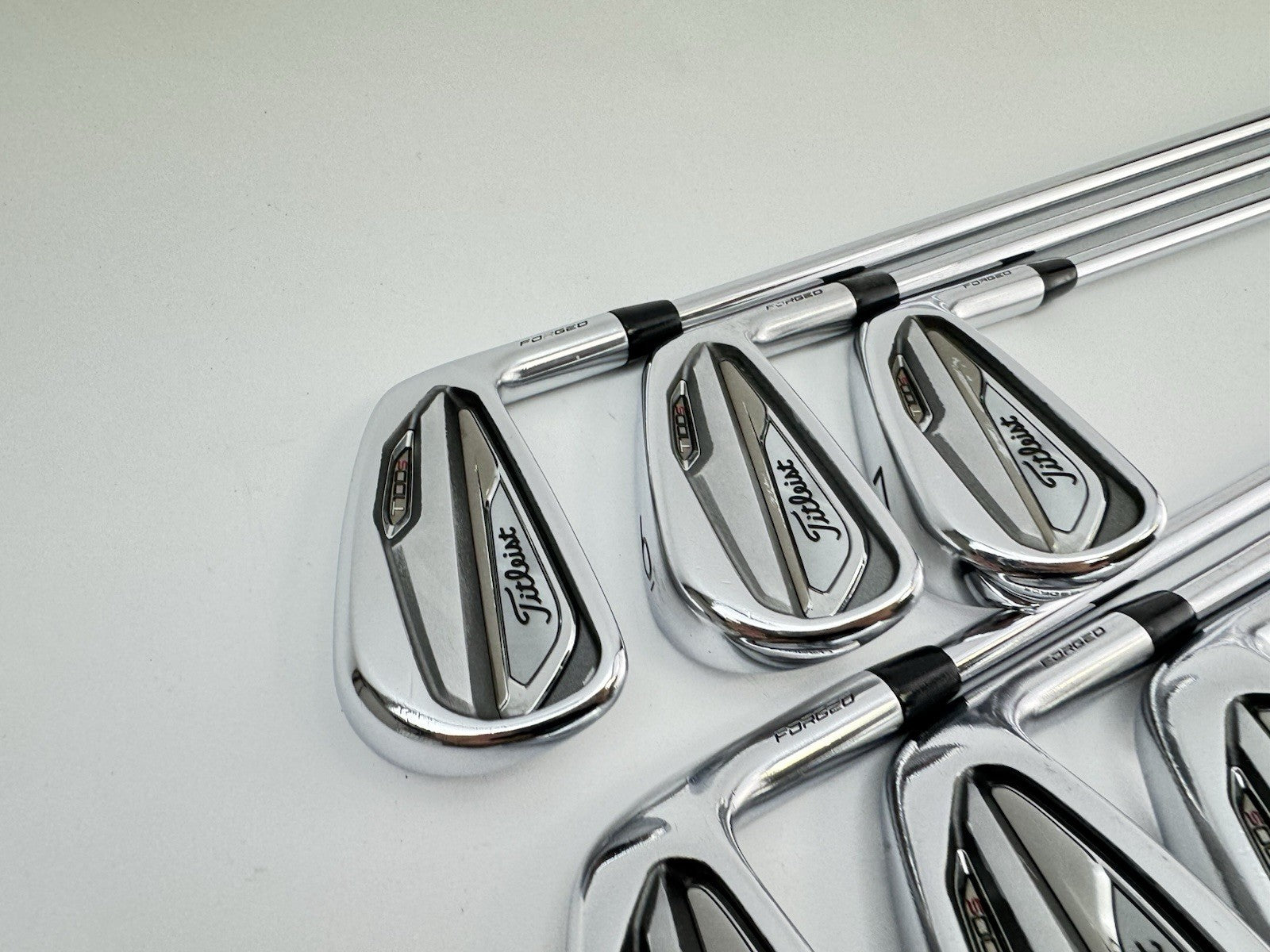 Titleist T100s Irons 5-PW Project X LZ 6.0 Stiff Steel +1/2 /New Grips /290933