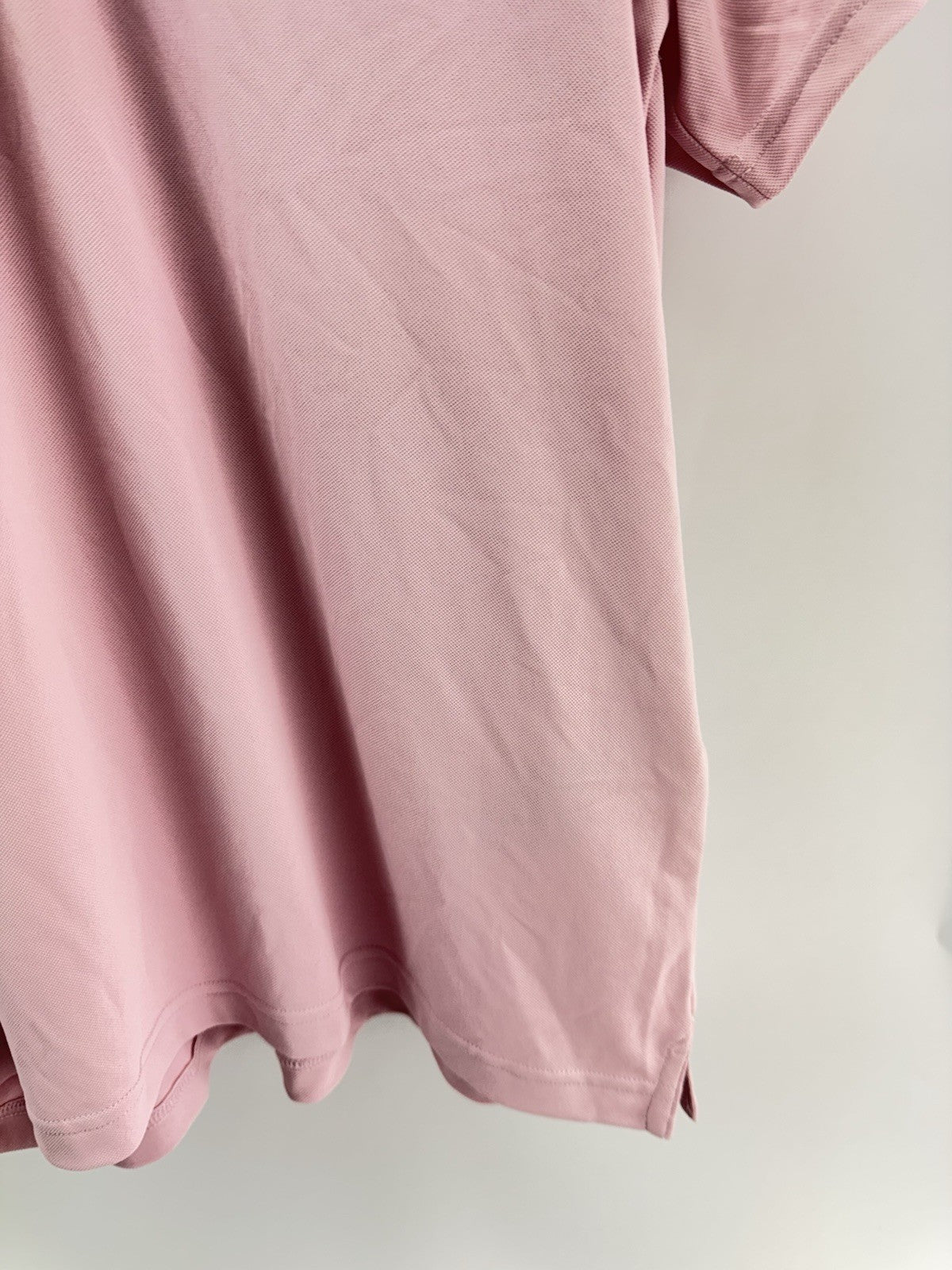 Under Armour Golf Polo T2G Pique Mens UK XL /Pink /New /285175