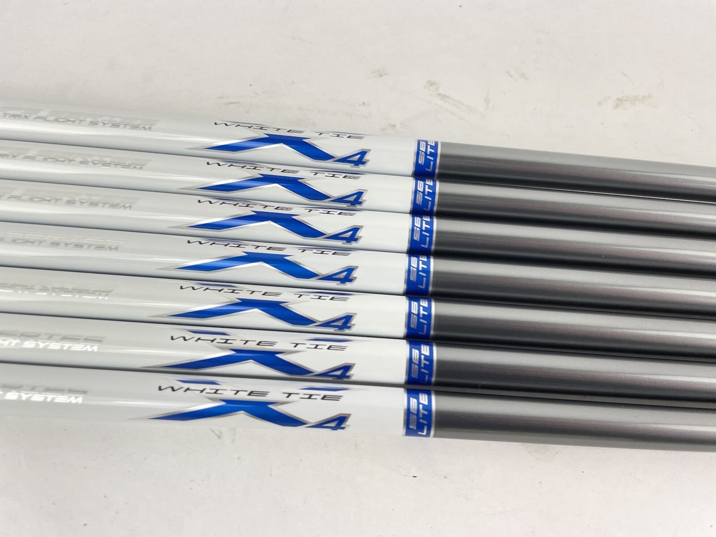 Matrix Ozik White Tie Iron Shaft Set (7) X4 Lite Senior Graphite 42”/0.370/138403