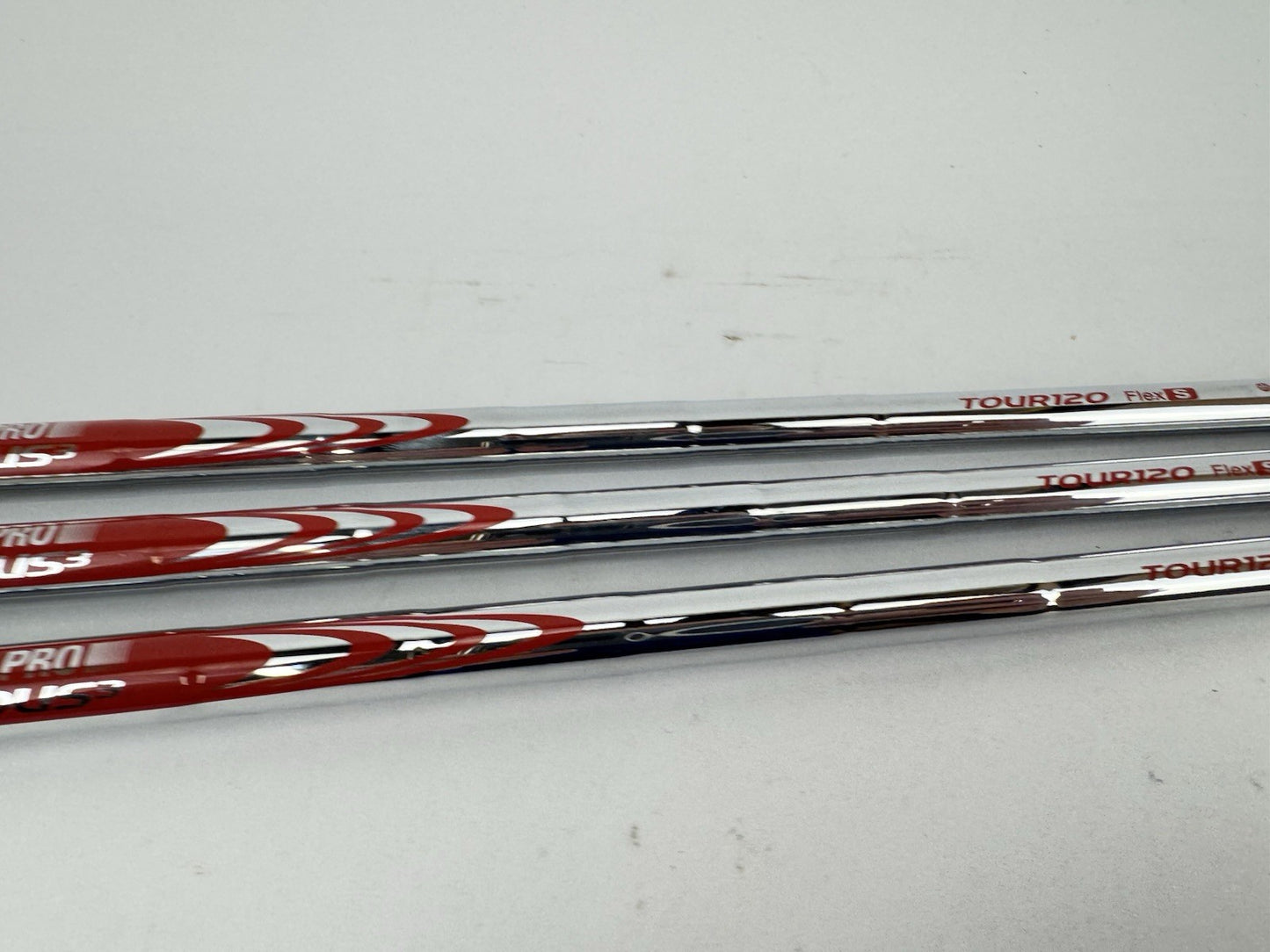 Nippon Modus3 Wedge Shaft Set (3) 120 Stiff Flex Steel 0.355 Tapered /319433