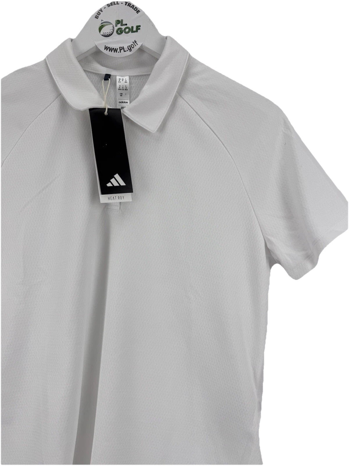 adidas Women’s Ultimate365 HEAT.RDY White Golf Polo Shirt Size XL/ 318022
