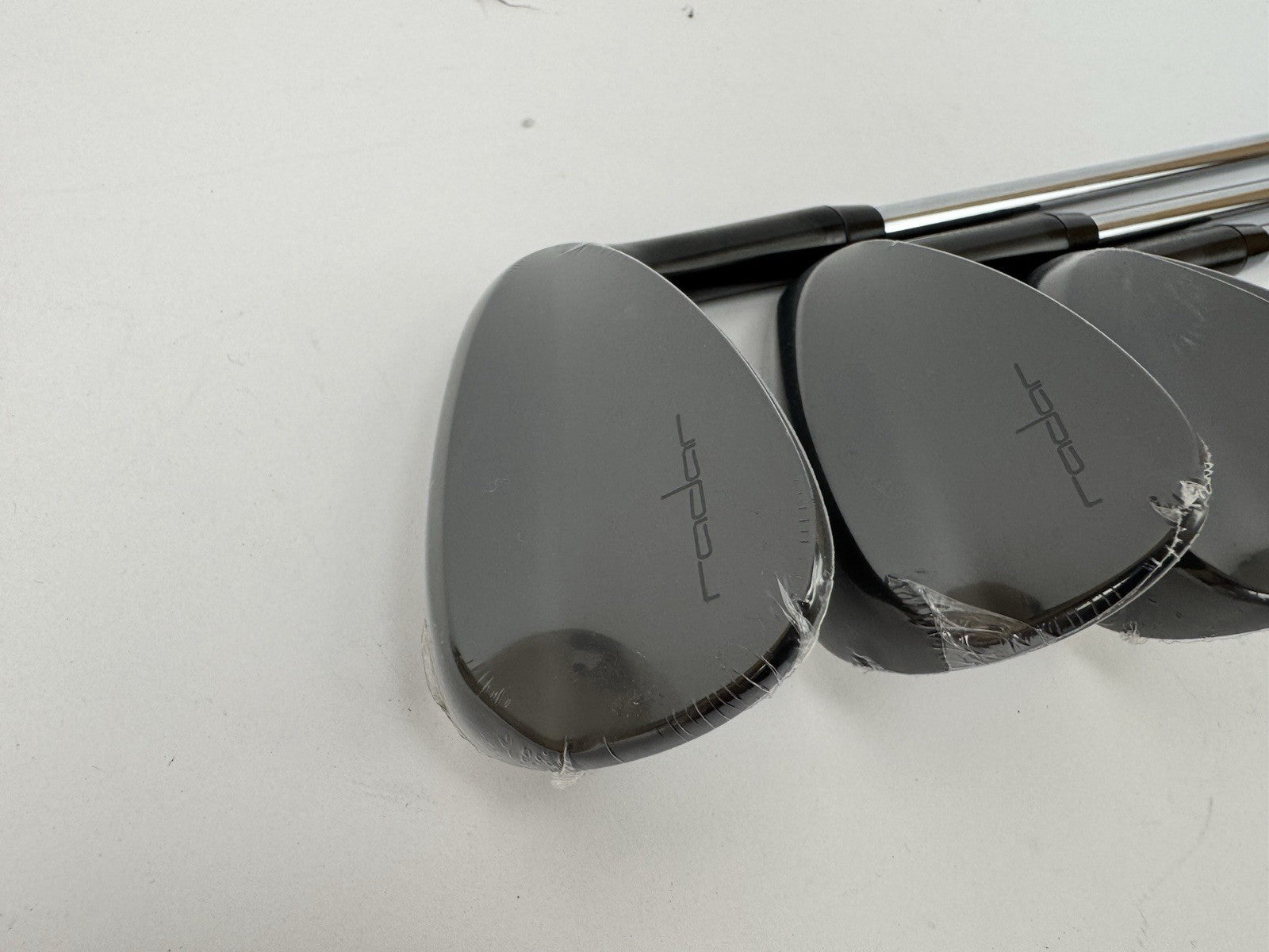 Radar Golf Wedge Set 52,56+60* Blackout Elevate MPH 85 Stiff Steel /New /355571