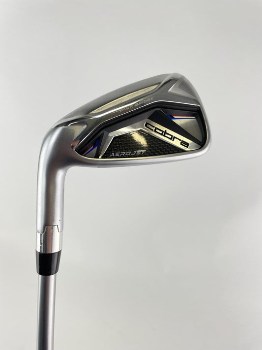 Cobra Aerojet 7 Iron Aldila Rogue Regular Graphite /Left Handed /Demo /153150