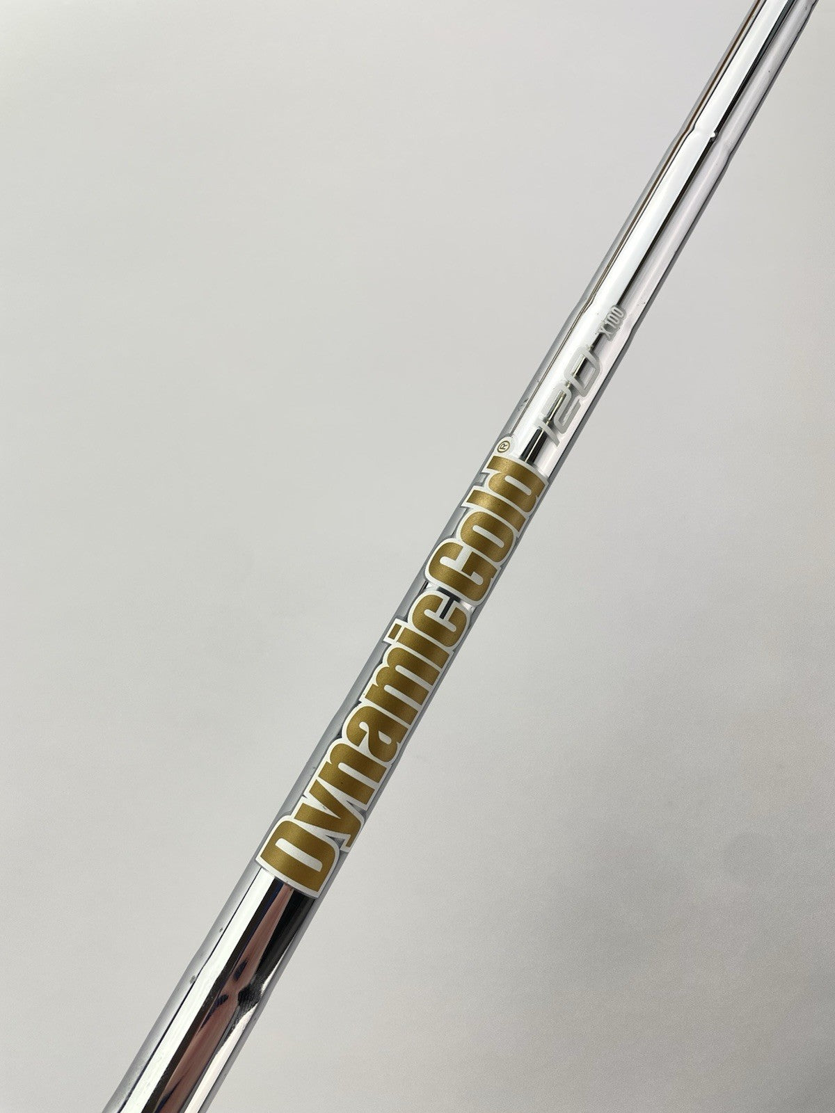 Dynamic Gold 120 Iron Shaft X100 X Flex Steel 35.5” /0.355 Tapered /299250