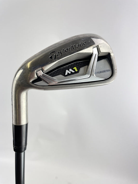 Taylormade M1 7 Iron Stiff Flex Graphite /Plus 1/2” /Left Handed /Demo /52110