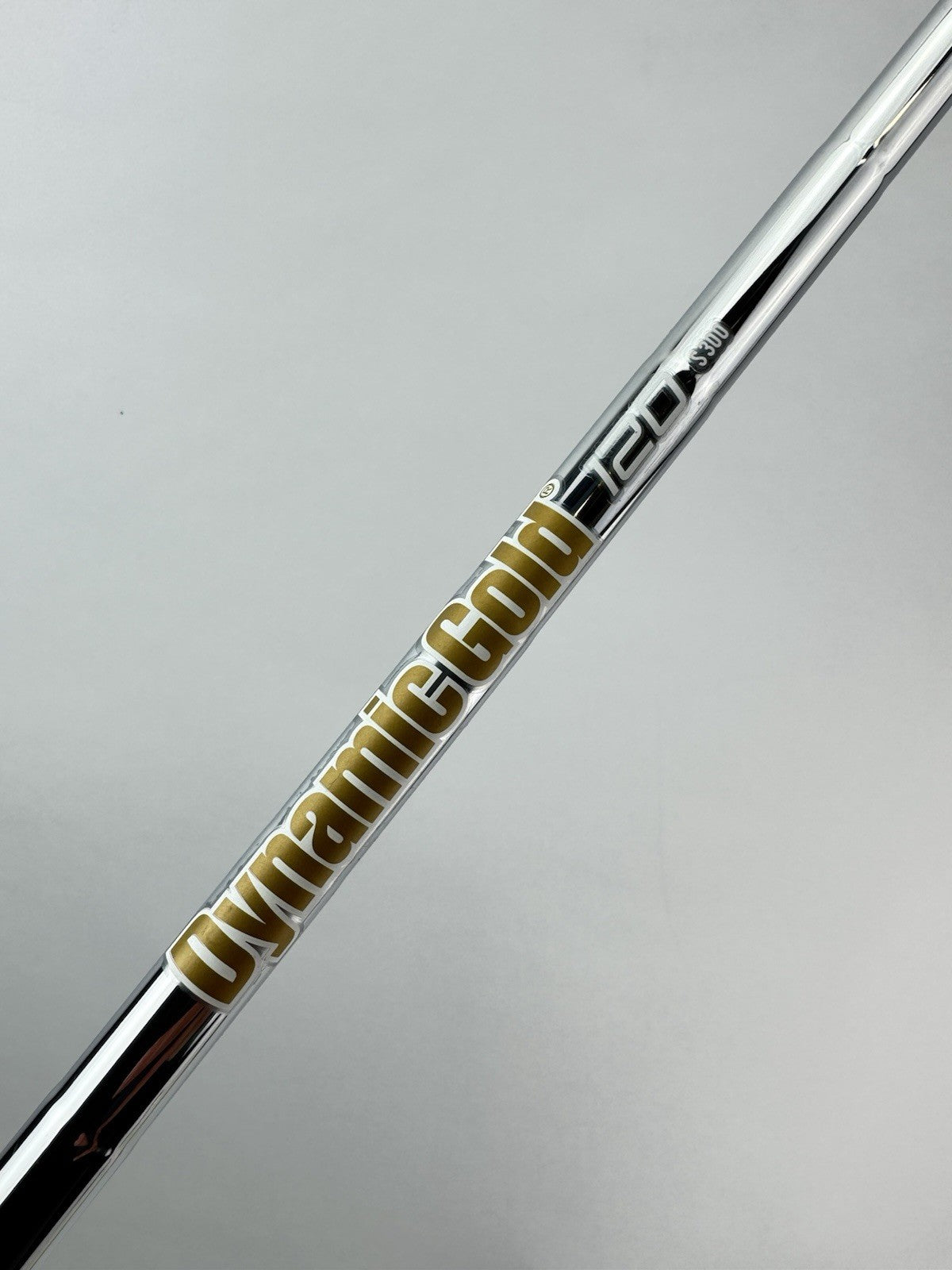Dynamic Gold 120 Iron Shaft S300 Stiff Flex Steel 35.25” /0.355 Tapered /294010