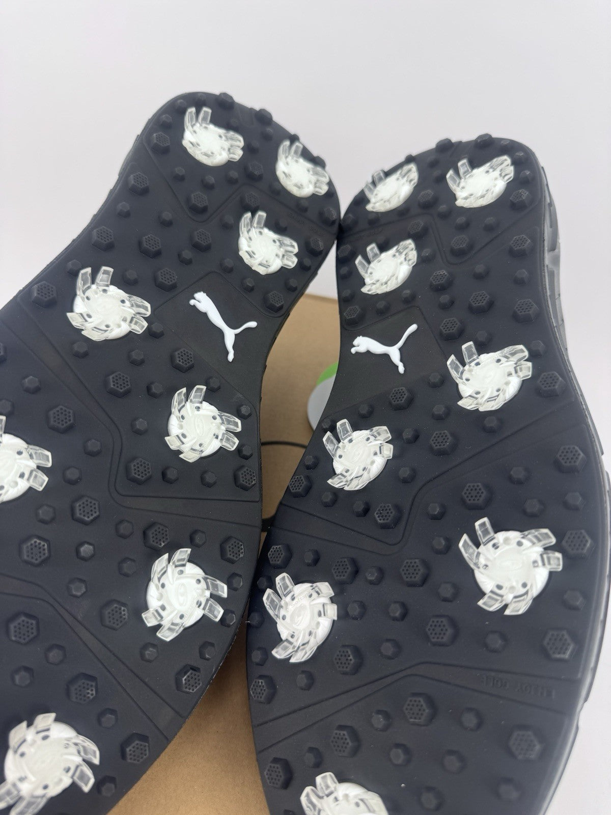 Puma Ignite Elevate 2 Tour Men's Golf Shoes Size UK 8 Black Waterproof/319067