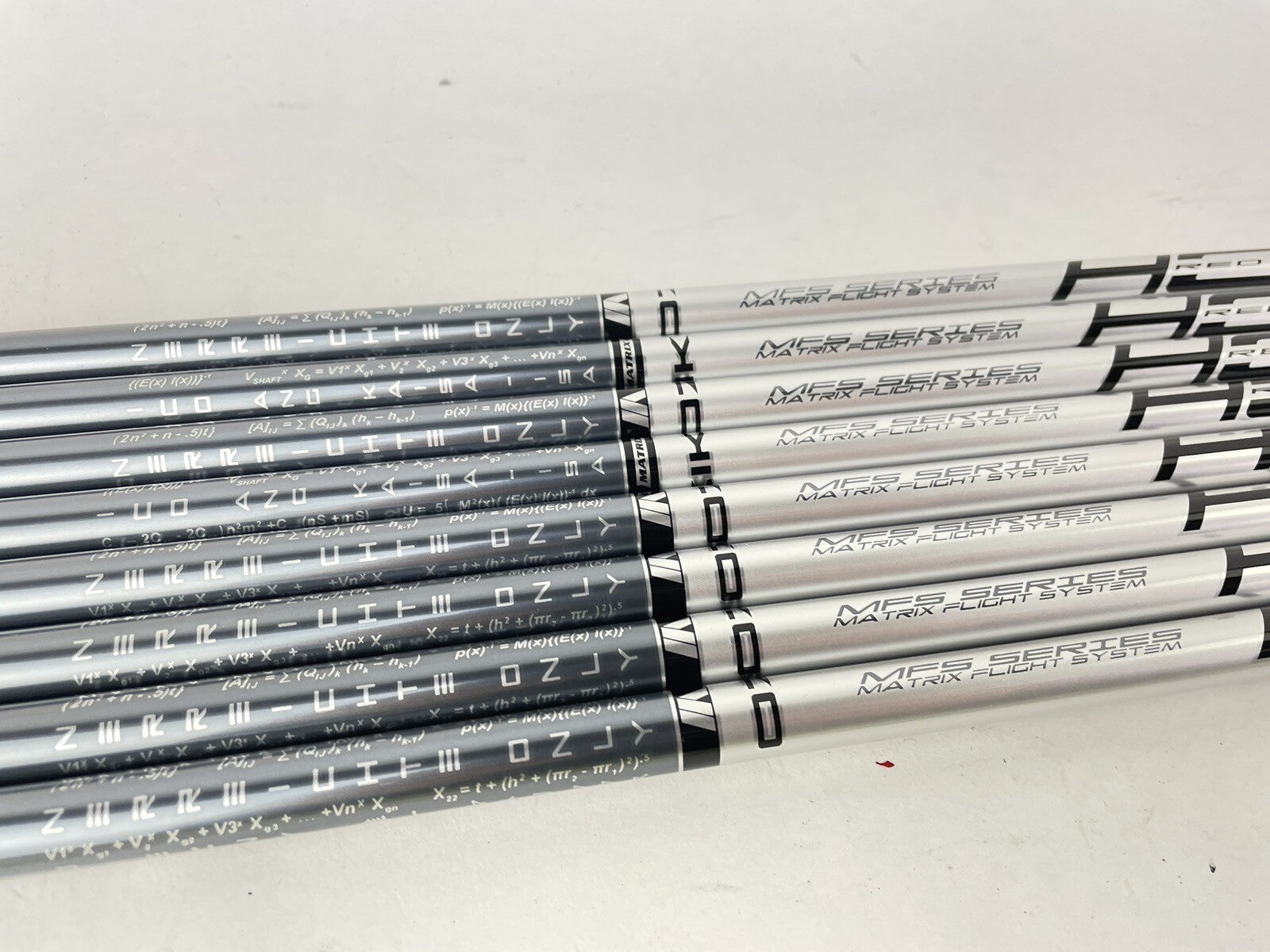 Matrix Ozik Red Tie Iron Shaft Set (8) Lite Senior Graphite Q4 42 /New /138011