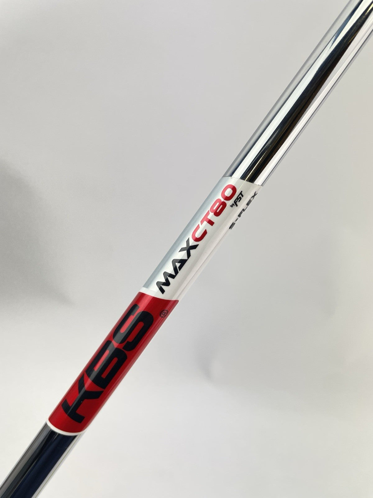 KBS MAX CT 80 Iron Shaft Stiff Flex Steel 35” /0.370 Parallel /30412 0