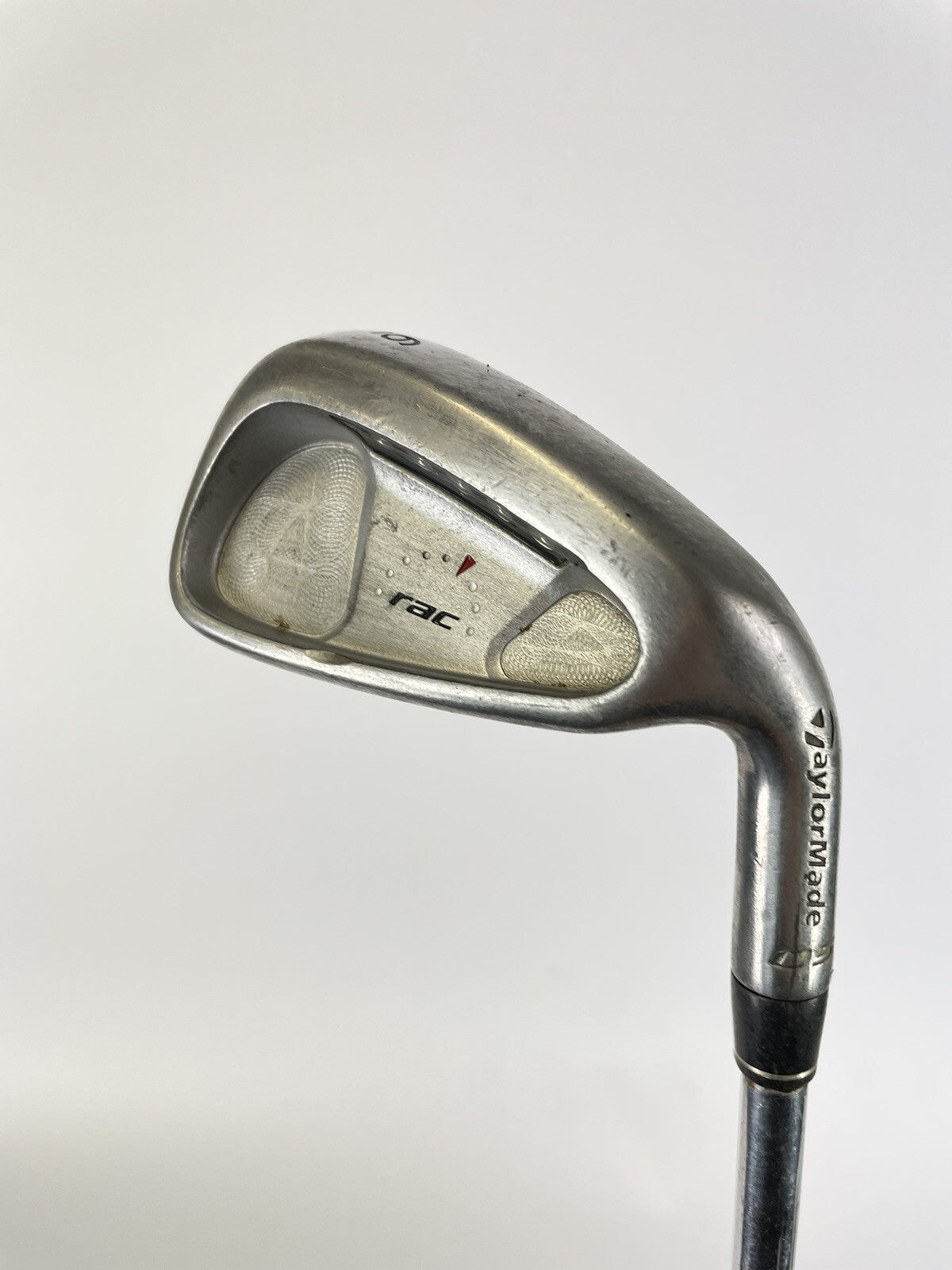 Taylormade Rac OS 6 Iron +1.5” Stiff Flex Steel /New Grip /06770