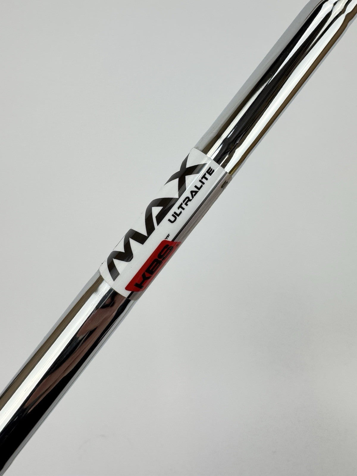 KBS Max Ultralite Iron Shaft Stiff Steel 35.5" /0.370 Parallel /330990