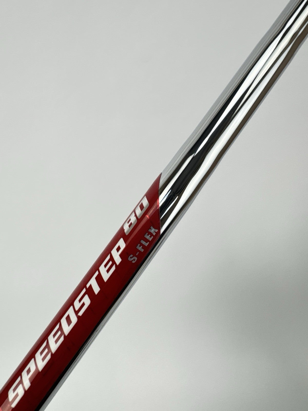 True Temper SpeedStep 80 Iron Shaft Stiff Flex Steel 35.25”/0.370 Parallel/336957