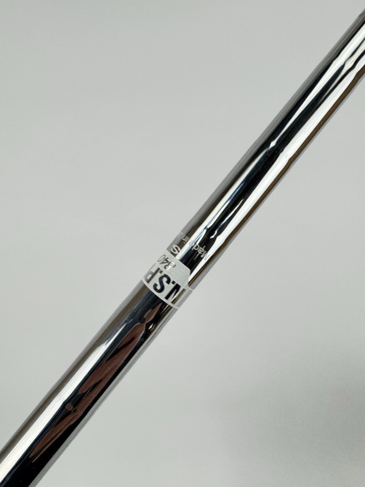 Nippon 840 Iron Shaft Stiff Flex Steel 35.5” /0.370 Parallel Tip /320031
